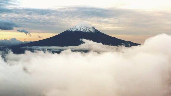 富士山鸟瞰图