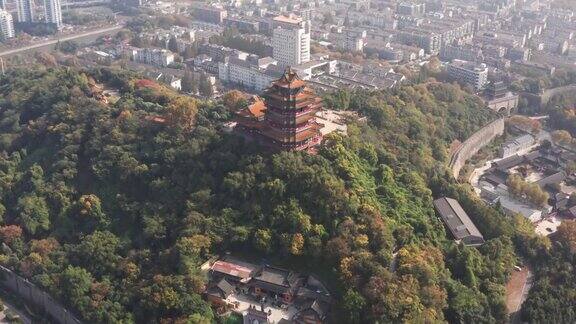 南京城市4K高清航拍视频