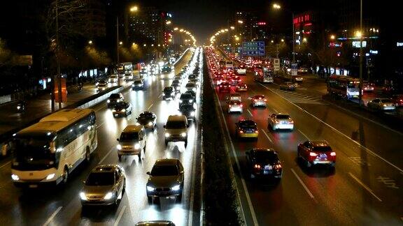 北京交通堵塞