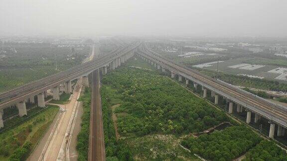 亚洲中国江西高铁场景