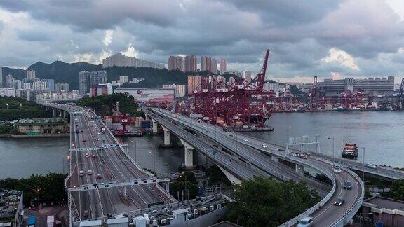 香港中环货柜港