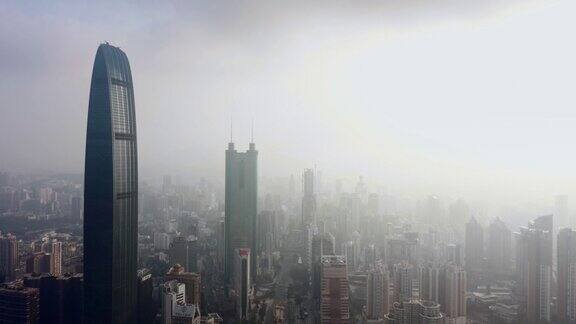 深圳现代城市的城市景观