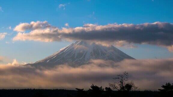 早上去富士山