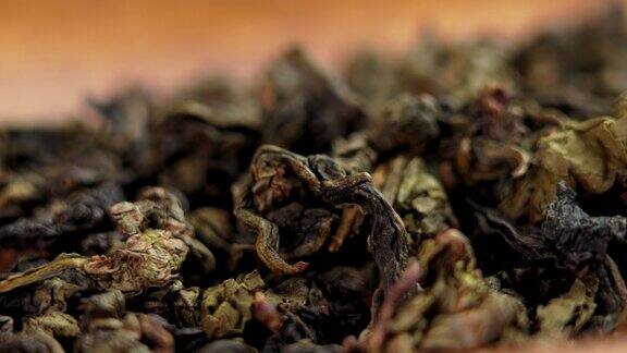 高品质的中国干叶绿茶