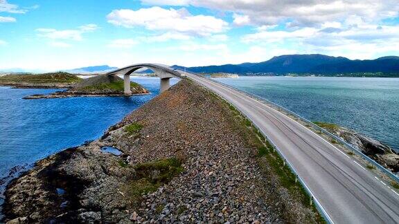 大西洋公路航拍挪威