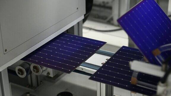 太阳能电池板自动化生产线