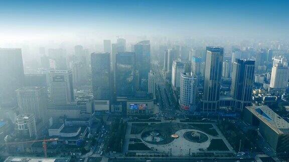 空中成都市中国