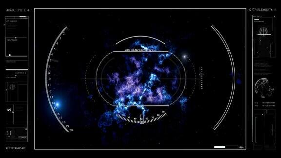 关于宇宙行星图表全息图图形的数字信息住房和城市发展部