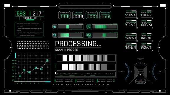 科幻未来HUD图形界面屏幕设计HUDUIGUI具有未来感的用户界面元素高科技屏幕视频游戏虚拟现实网络空间
