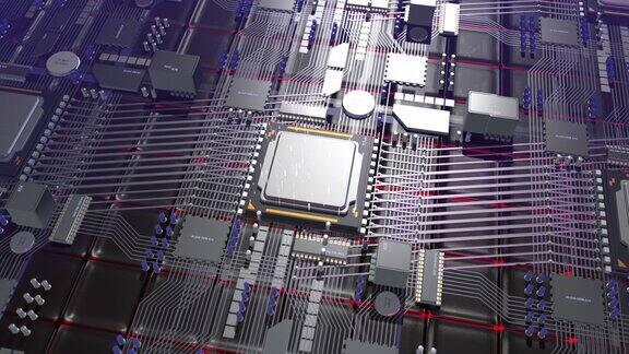 CPU处理器主板技术背景处理人工智能数据