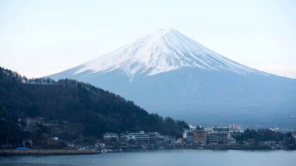 川口町的富士山