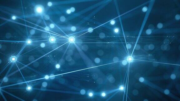 复杂数字网络-技术大数据人工智能-蓝色