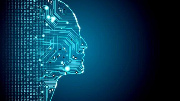 机器学习未来AI技术人类快速数字计算机器人革命