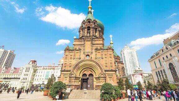 哈尔滨的索菲亚大教堂