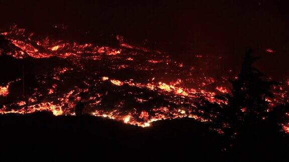 拉帕尔马火山爆发康伯利维亚火山爆发