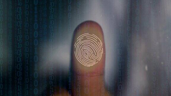 商户登录采用指纹扫描技术指纹识别个人安全系统理念