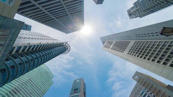 商业、金融和工业领域的摩天大楼