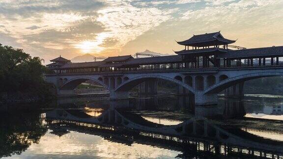 中国柳州snjiang风雨桥