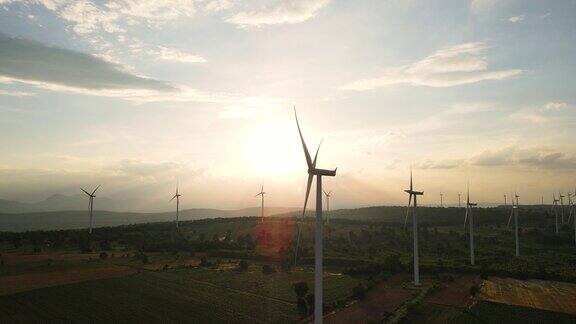 风能日落时的可持续能源