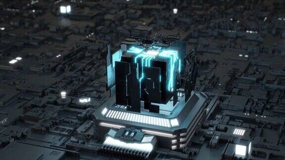 未来计算机的智能CPU处理大数据