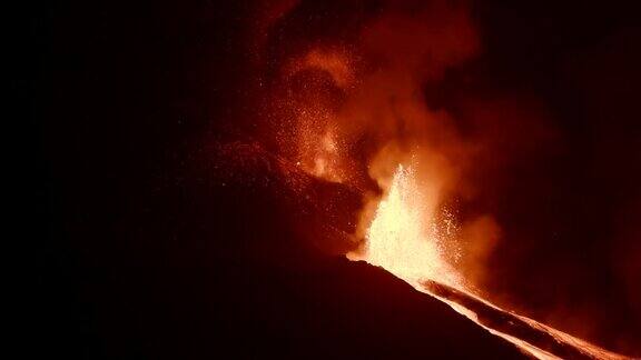 西班牙拉帕尔马老火山峰会174K