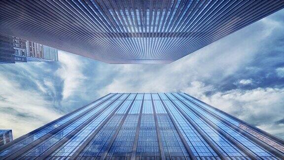 天空中的现代企业大厦经营理念