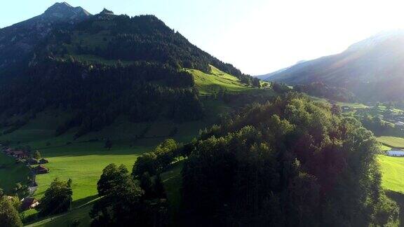 瑞士的山麓