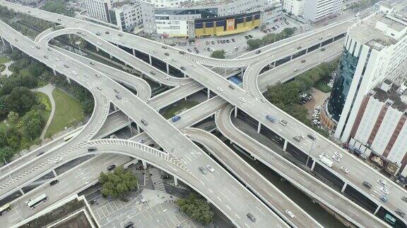 高速公路立交空中