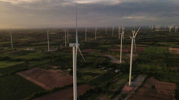 风能日落时的可持续能源