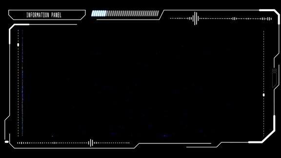 HUD未来元素干扰信号差屏幕用户控制界面面板