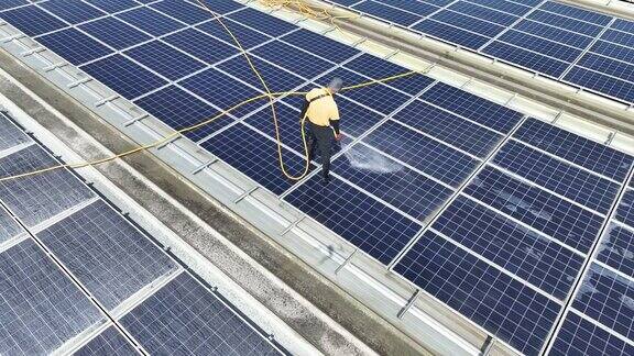 太阳能电站清洁
