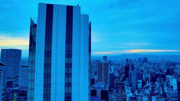 大阪:日出