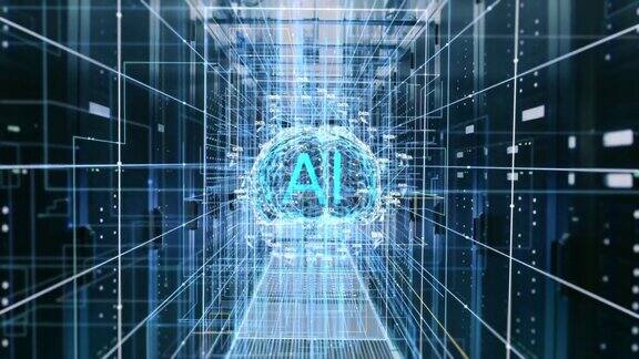 数字大脑:数据中心的功能人工智能的抽象与信息流大脑中的AI字母