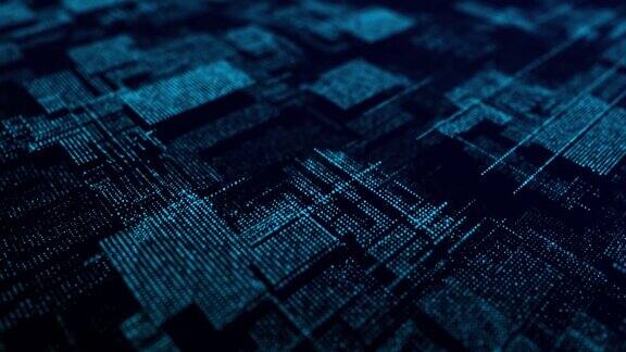 计算机技术背景数字数据流网络连接结构大数据可视化3d渲染