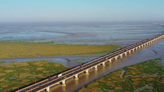 中国海上的桥梁