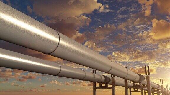 天然气管道用于气田和储罐之间的快速lng天然气运输