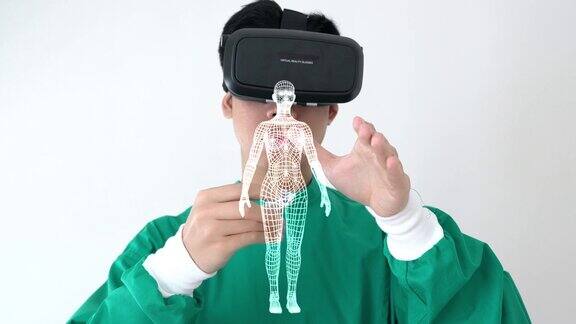 虚拟现实头戴式医疗保健医生