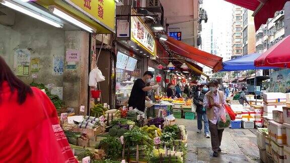 香港北角街市电车、春杨街街市