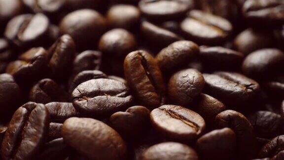 旋转咖啡豆4K