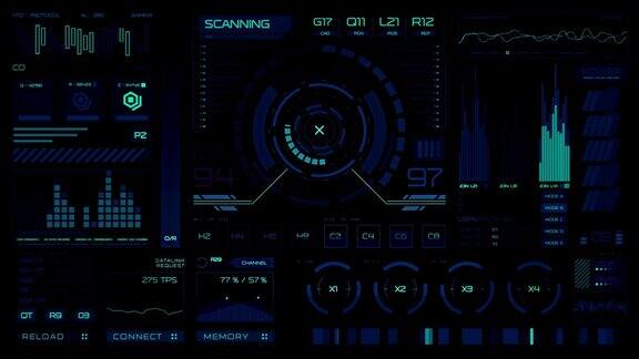 未来的界面|HUD|数字屏幕