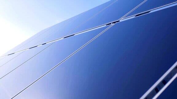 露天太阳能电池板的外部太阳能