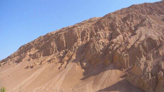 中国新疆吐鲁番的千佛石窟景观