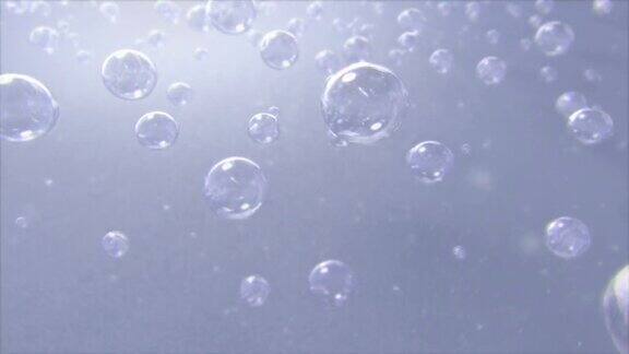 宏观液体气泡缓慢运动