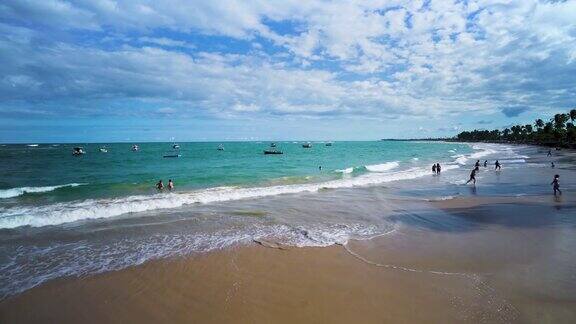 巴西巴伊亚的海滩
