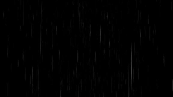 大雨孤立的黑色