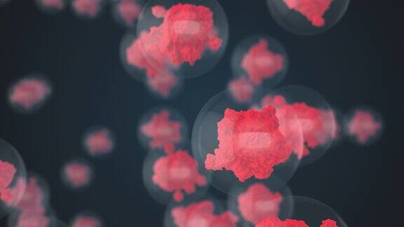 T细胞或病毒细胞的医学背景