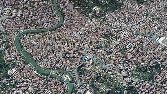 罗马放大地图动画