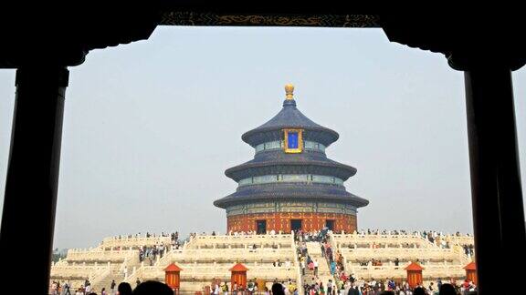 北京天坛的柱子