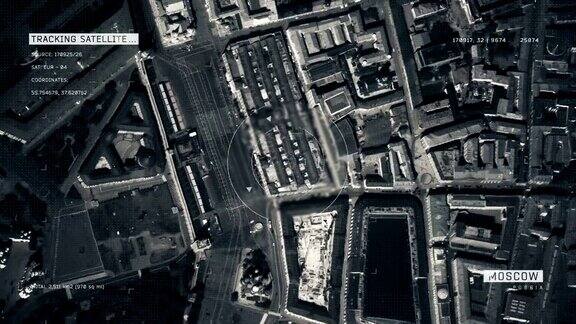 莫斯科卫星图像