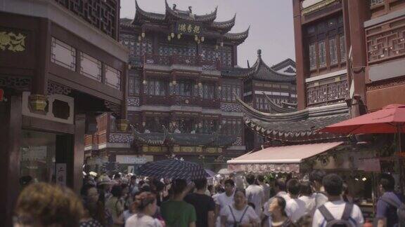 中国上海的老街